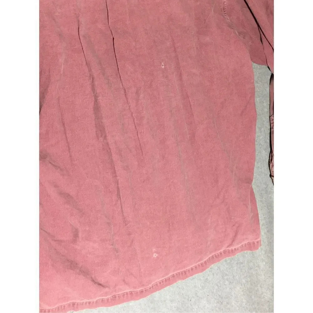 Womens Ox Sport Shirt Size XL Red University of Alabama Corduroy Button Up - Picture 4 of 4